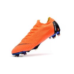 Nike Mercurial Vapor 12 Elite FG - Oranje Zwart_4.jpg